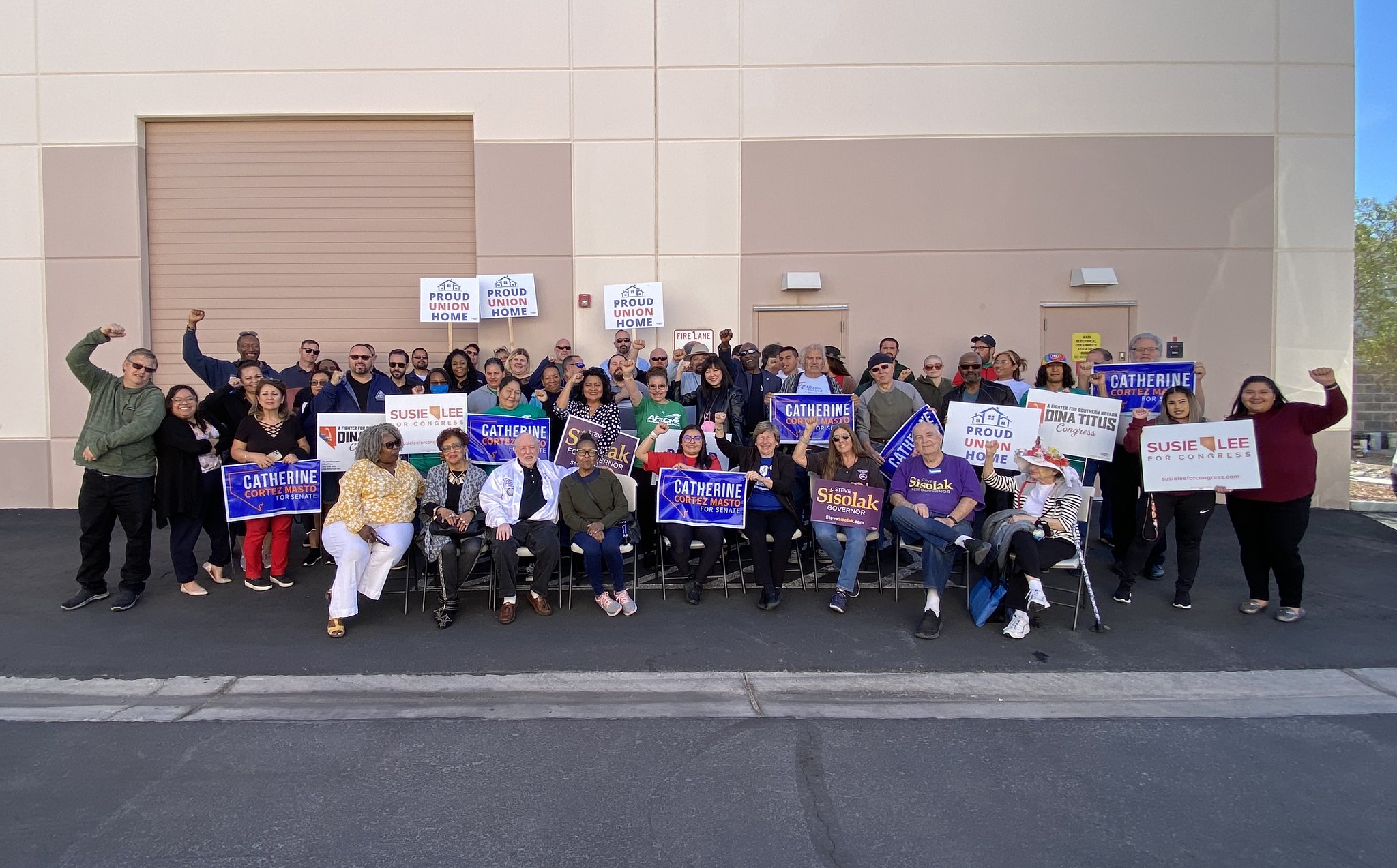 AFL-CIO voter canvass with AFT Retirees