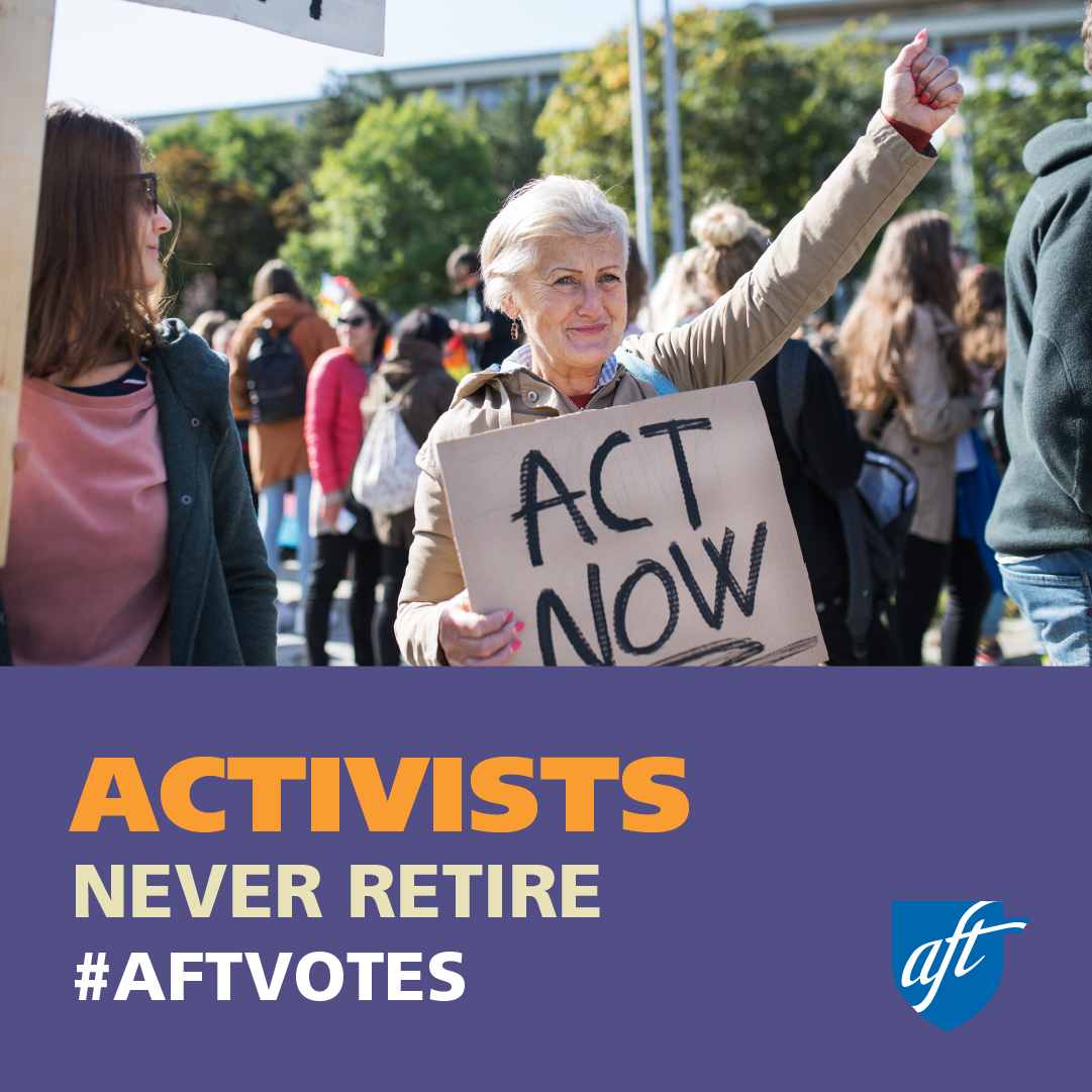 Activists Never Retire