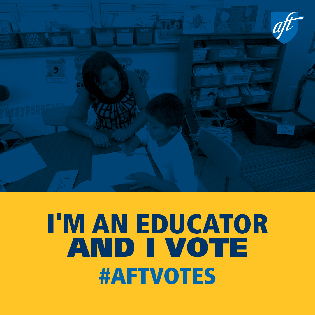 I'm an Educator and I Vote