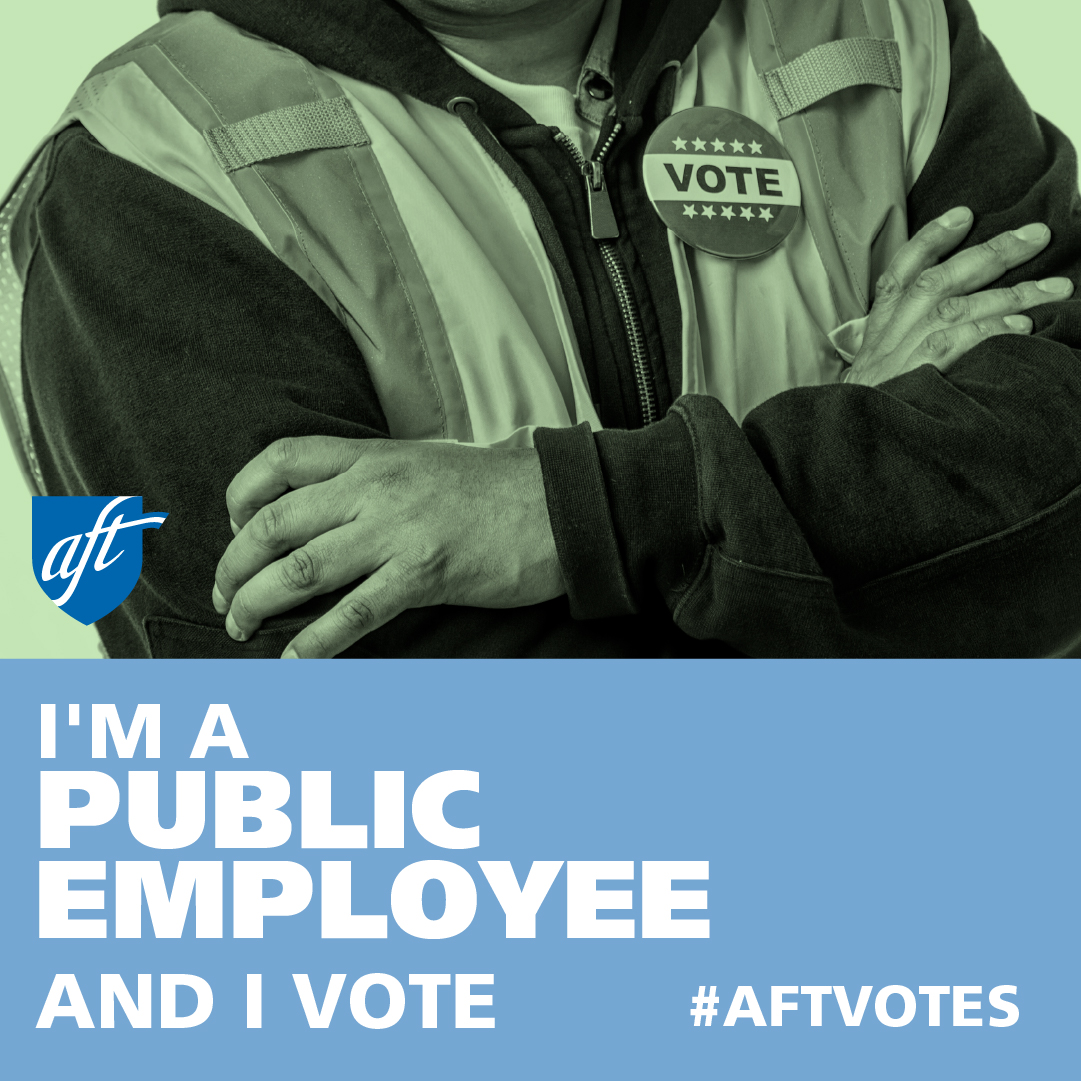 I'm a Public Employee and I Vote