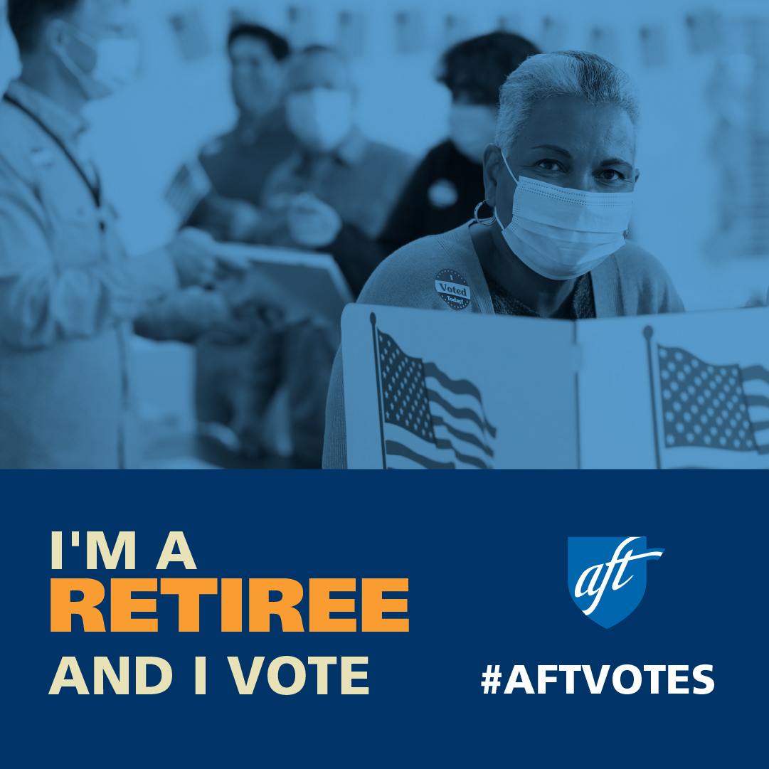 I'm a Retiree and I Vote