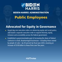 Advocated for Equity in Governance